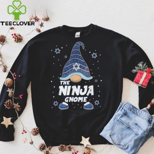 Ninja Gnome Funny Hanukkah Family Matching T Shirt