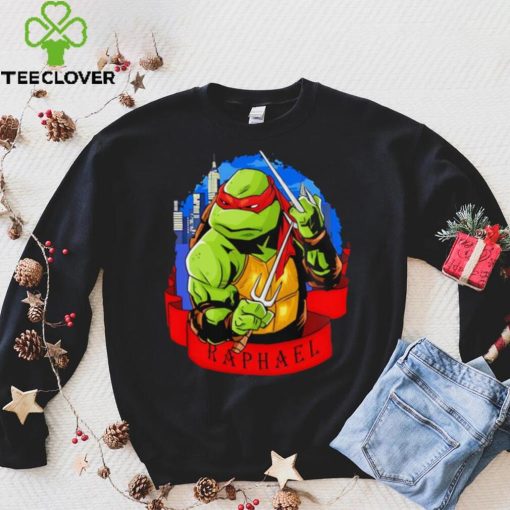 Ninja Turtle Raph Raphael skyline hoodie, sweater, longsleeve, shirt v-neck, t-shirt