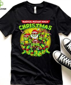 Ninja turtle style Christmas magical mutant ninja Christmas shirt