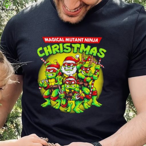 Ninja turtle style Christmas magical mutant ninja Christmas hoodie, sweater, longsleeve, shirt v-neck, t-shirt