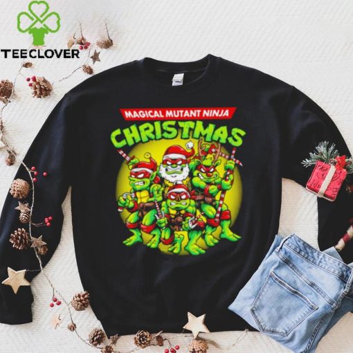 Ninja turtle style Christmas magical mutant ninja Christmas hoodie, sweater, longsleeve, shirt v-neck, t-shirt