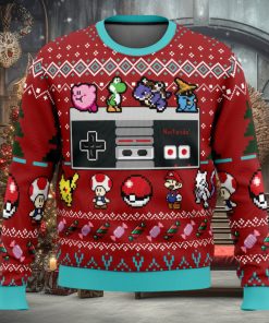Nintendo Controller Ugly Christmas Sweater