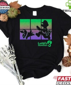Nintendo Luigi_s Mansion 3 Running With Polterpup T Shirt