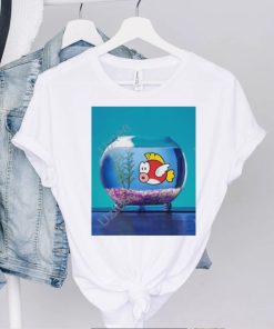 Nintendo Mario cheep cheep fish bowl t shirt