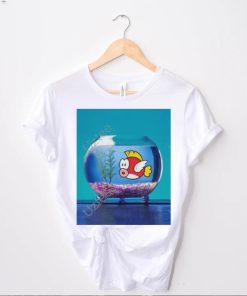 Nintendo Mario cheep cheep fish bowl t shirt