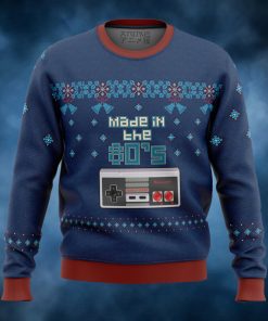 Nintendo made in the 80s Ugly Christmas Sweater
