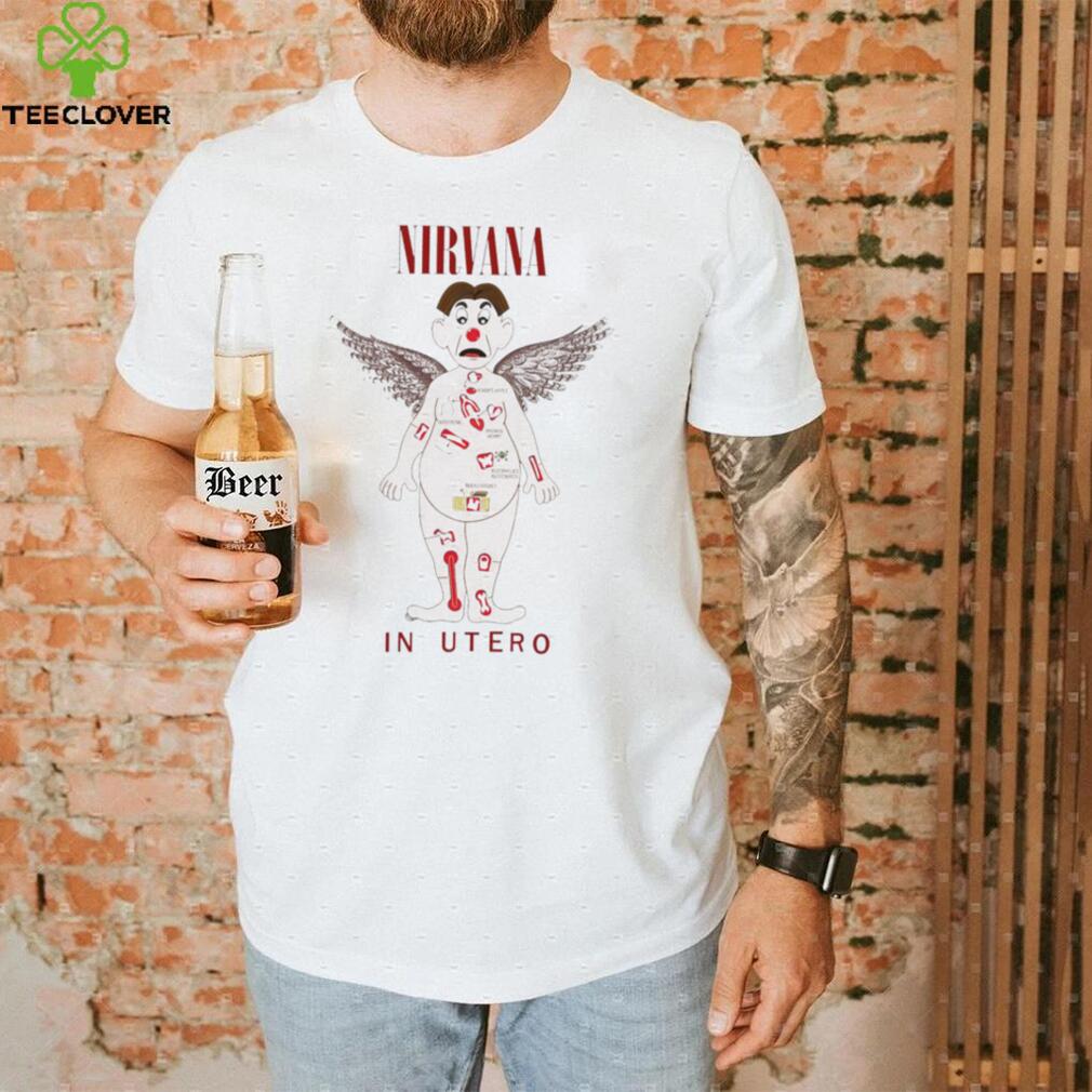 Nirvana In Utero Grunge surgery funny art shirt