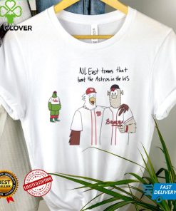 Nl East Team That Beat The Astros In The World Series Shirt