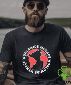 Nld menace worldwide t shirt