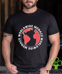Nld menace worldwide t shirt