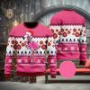 Cleveland Indians Baby Groot And Grinch Best Friends Football American Knitted Christmas Sweater