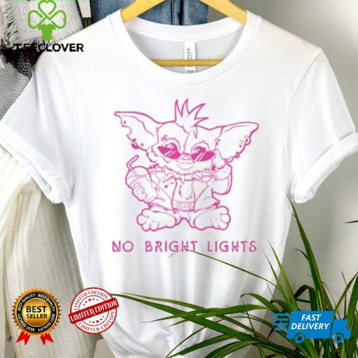 No Bright Lights Tee Ethically Made T Shirt