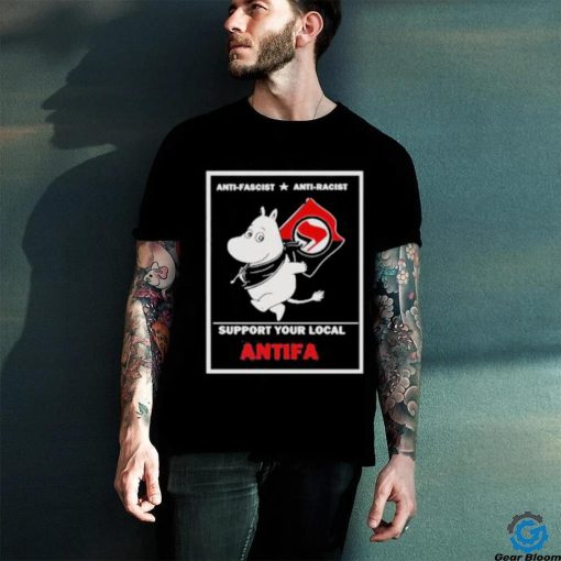 No Gods No Masters Anti Fascist Anti Racist Support Your Local Antifa Shirt