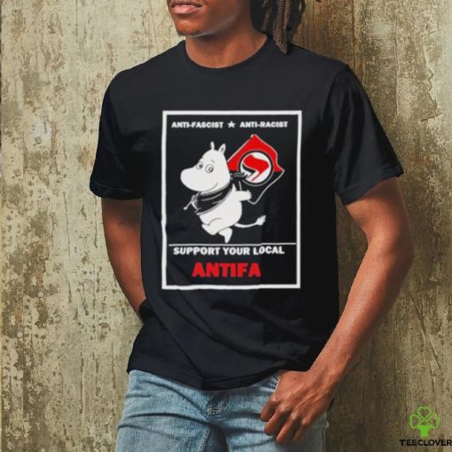 No Gods No Masters Anti Fascist Anti Racist Support Your Local Antifa Shirt