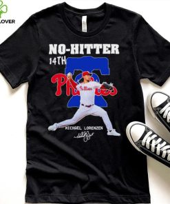 No Hitter 14th Michael Lorenzen signature shirt