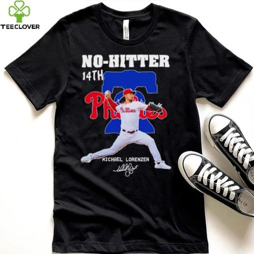 No Hitter 14th Michael Lorenzen signature shirt