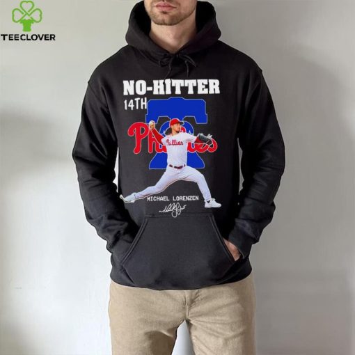 No Hitter 14th Michael Lorenzen signature shirt