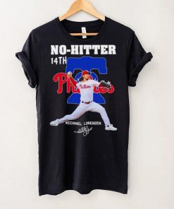 No Hitter 14th Michael Lorenzen signature shirt