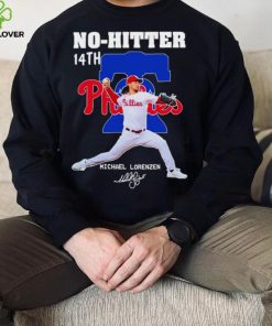 No Hitter 14th Michael Lorenzen signature shirt