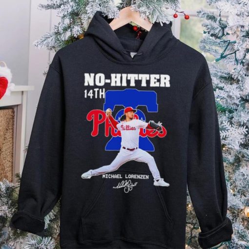 No Hitter 14th Michael Lorenzen signature shirt