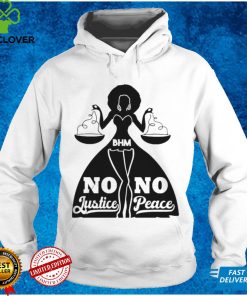No Justice No Peace Black Queens Black History Shirt tee