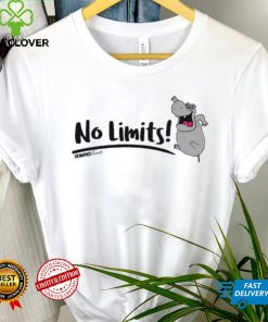 No Limits Hippo Funny Shirt