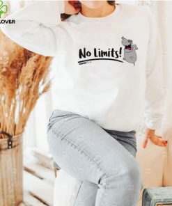 No Limits Hippo Funny Shirt