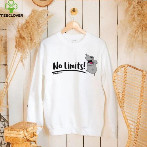 No Limits Hippo Funny Shirt