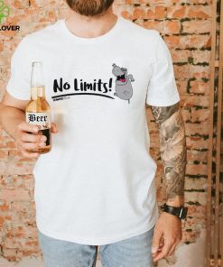 No Limits Hippo Funny Shirt