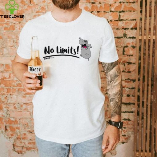 No Limits Hippo Funny Shirt