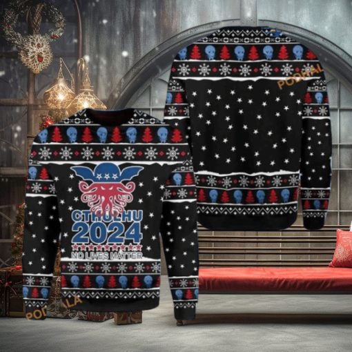 No Lives Matter Xmas Ugly Holiday Sweater