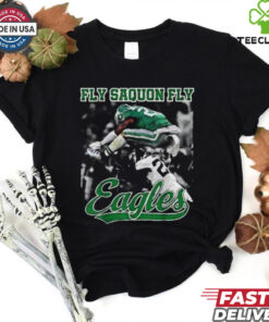 No Look Reverse Hurdle Fly Saquon Fly Football Barkley T Shirt