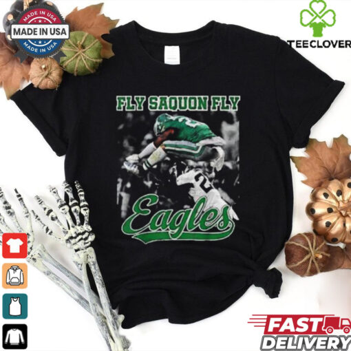 No Look Reverse Hurdle Fly Saquon Fly Football Barkley T Shirt