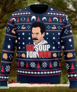 No Soup For You Seinfeld Ugly Christmas Sweater Funny Gift Ideas Christmas