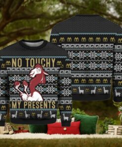 No Touchy My Presents The Emperor’s New Groove Ugly Christmas Sweater