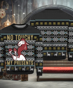 No Touchy My Presents The Emperor’s New Groove Ugly Christmas Sweater