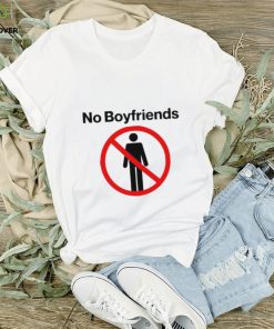 No boyfriends shirt