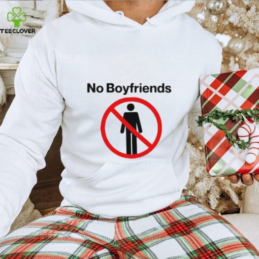 No boyfriends shirt