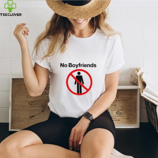 No boyfriends shirt