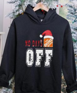 No days Santa The home depot off T shirt