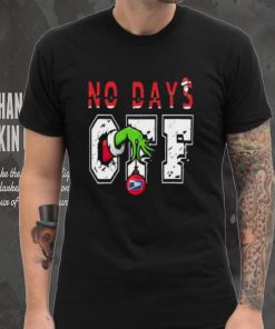 No days off Grinch hand USPS T shirt