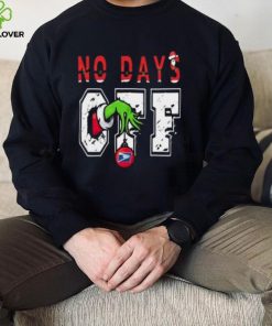 No days off Grinch hand USPS T shirt