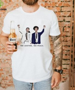 No justins no peace shirt 3 No justins no peace shirt
