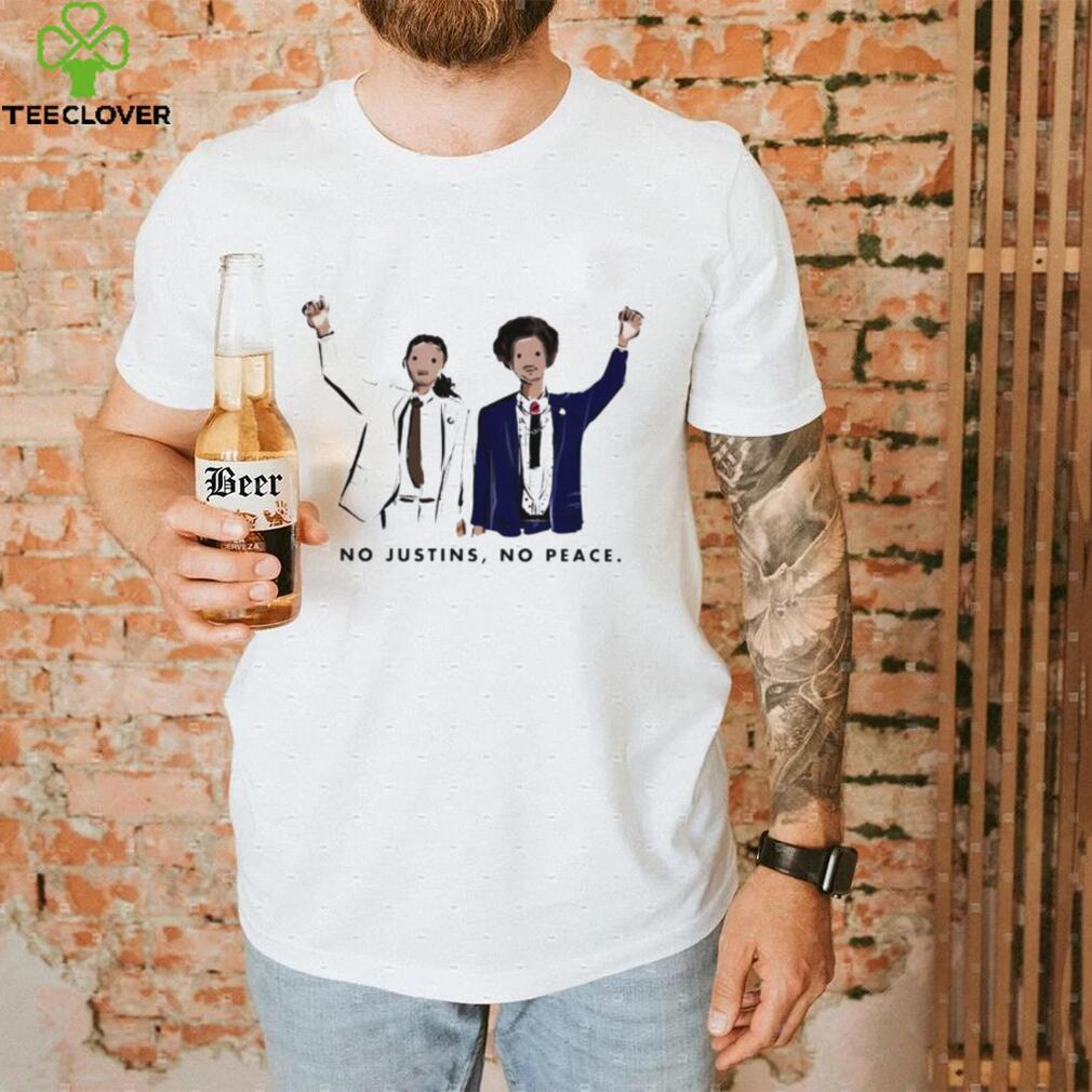 No justins no peace shirt No justins no peace shirt
