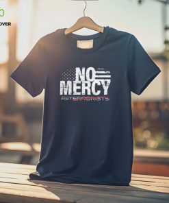 No mercy for terrorists American flag vintage T hoodie, sweater, longsleeve, shirt v-neck, t-shirt