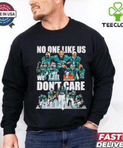 No one like us we don’t care Philadelphia Eagles players shirt