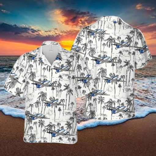 Noaa Beechcraft B300c King Air 350c Button Down Hawaiian Shirt Trend Summer