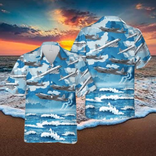 Noaa’s Lockheed Wp 3d Orion Modern Design Button Down Hawaiian Shirt Trend Summer