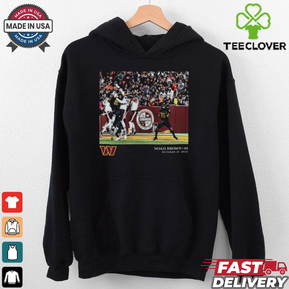 Noah Brown Washington Commanders NFL Flash Features Week 8 Oct 27 2024 t shirt Noah Brown Washington Commanders NFL Flash Features Week 8 Oct 27 2024 t shirt