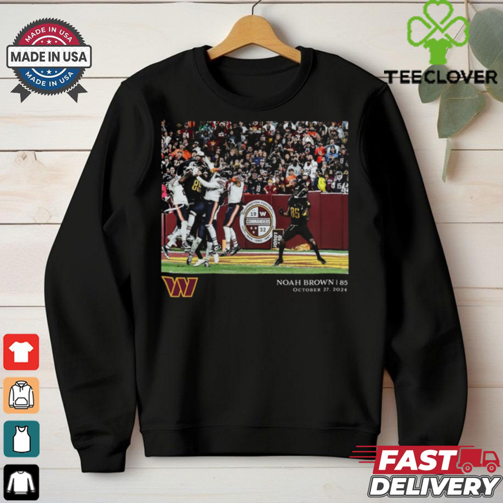 Noah Brown Washington Commanders NFL Flash Features Week 8 Oct 27 2024 t shirt Noah Brown Washington Commanders NFL Flash Features Week 8 Oct 27 2024 t shirt